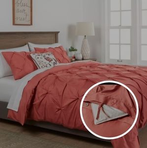 Threshold Queen PinchPleat Duvet Cover Set